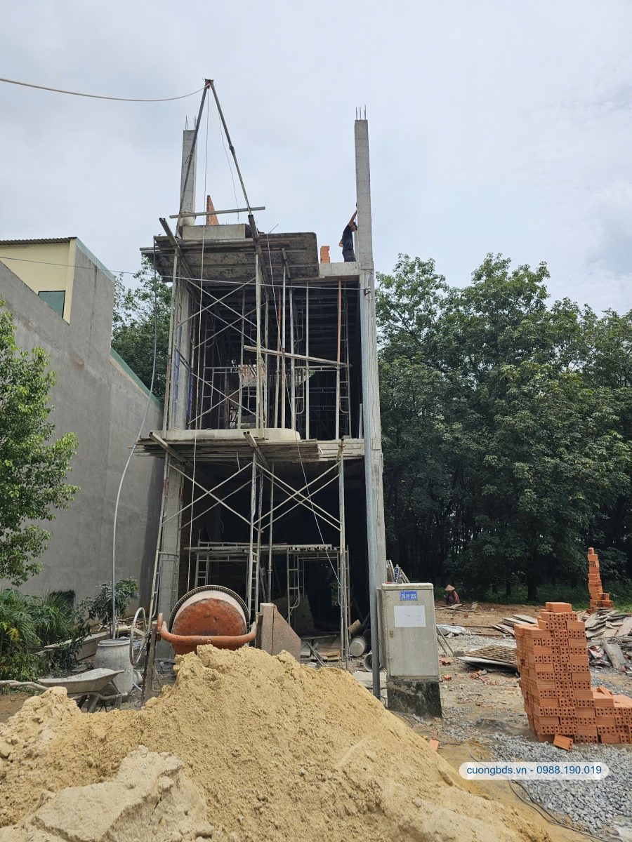 Bán nhà mới 1T2L 4.5x16m, đường N7 KDC Tuấn Điền Phát 1 (đang xây)