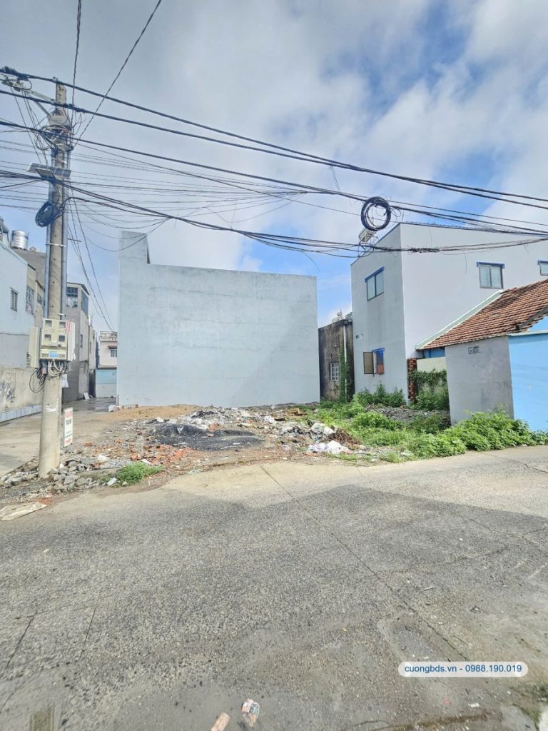 Bán lô góc 5.3x13m, hẻm Phạm Văn Diêu (giá rẻ, 2 lô)