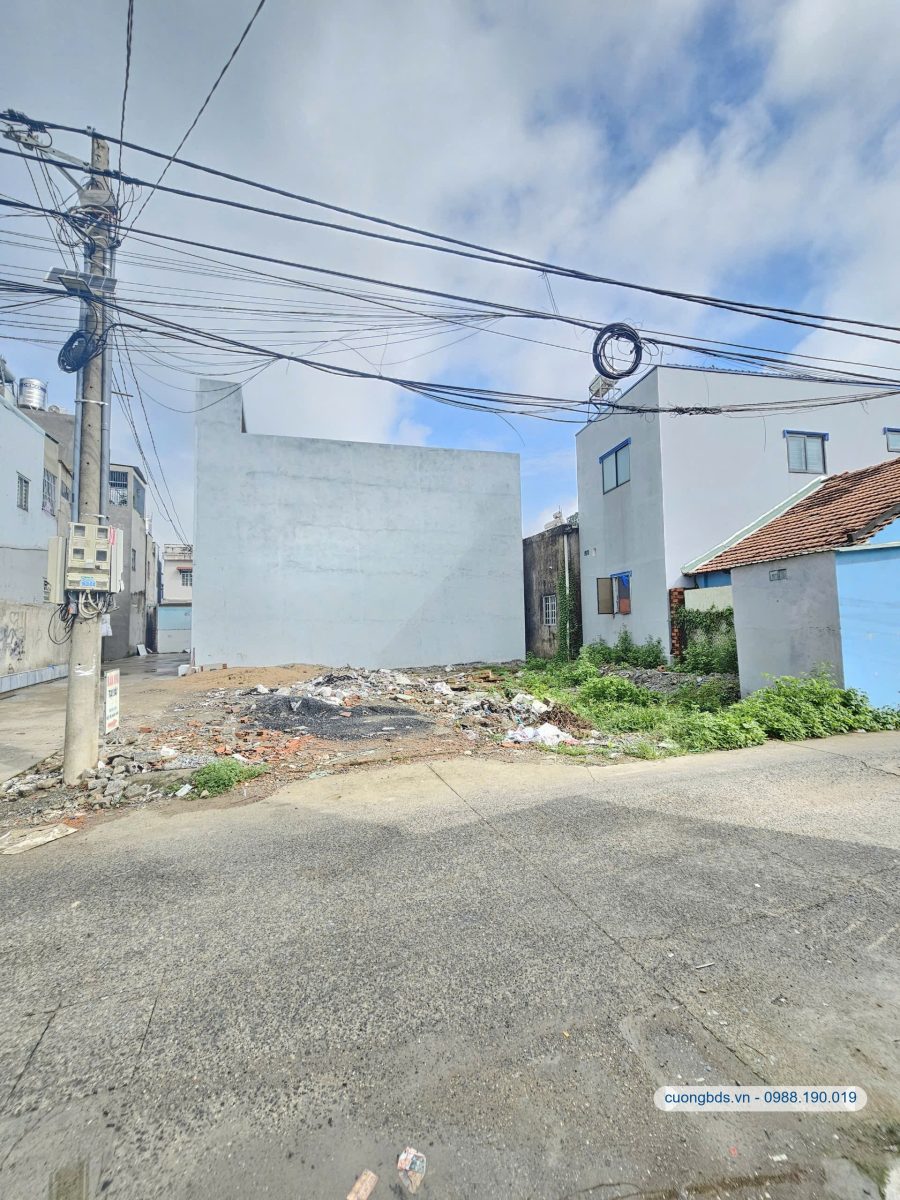 Bán lô góc 5.3x13m, hẻm Phạm Văn Diêu (giá rẻ, 2 lô)