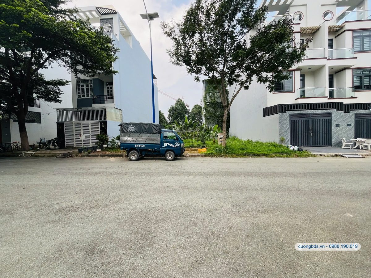 Bán đất 5x20m, đường N7 KDC Bình Nguyên (kế công viên, không vướng cống)