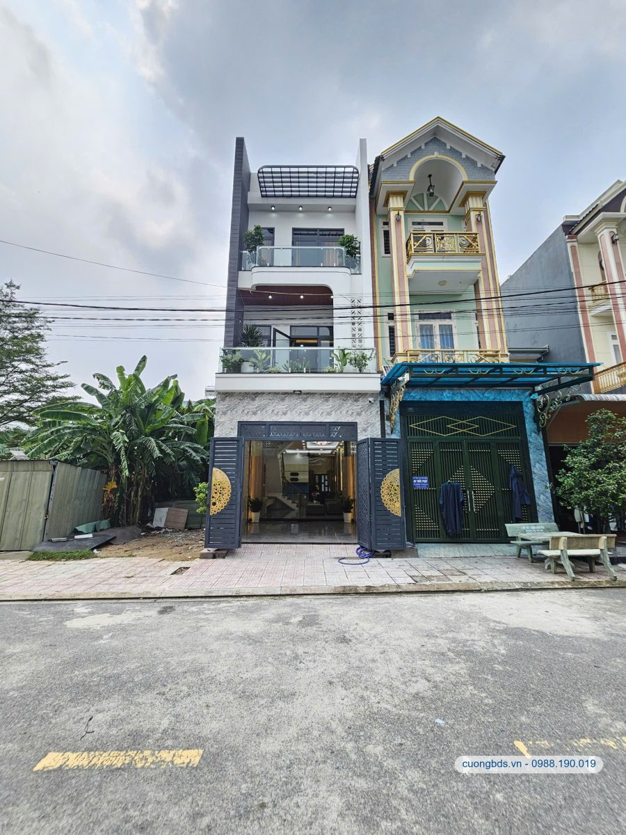 Bán nhà mới 1T2L 4.4x16m, đường N2 KDC Lê Phong Tân Bình (hoàn công, full nội thất, trục chính, không vướng)
