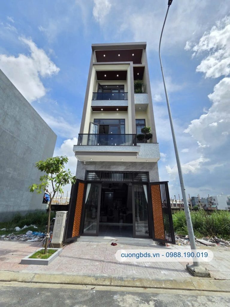 Bán nhà mới 1T2L 4.5x16m, đường N2 KDC Lê Phong An Phú 1 (hoàn công, full nội thất, không vướng cống)