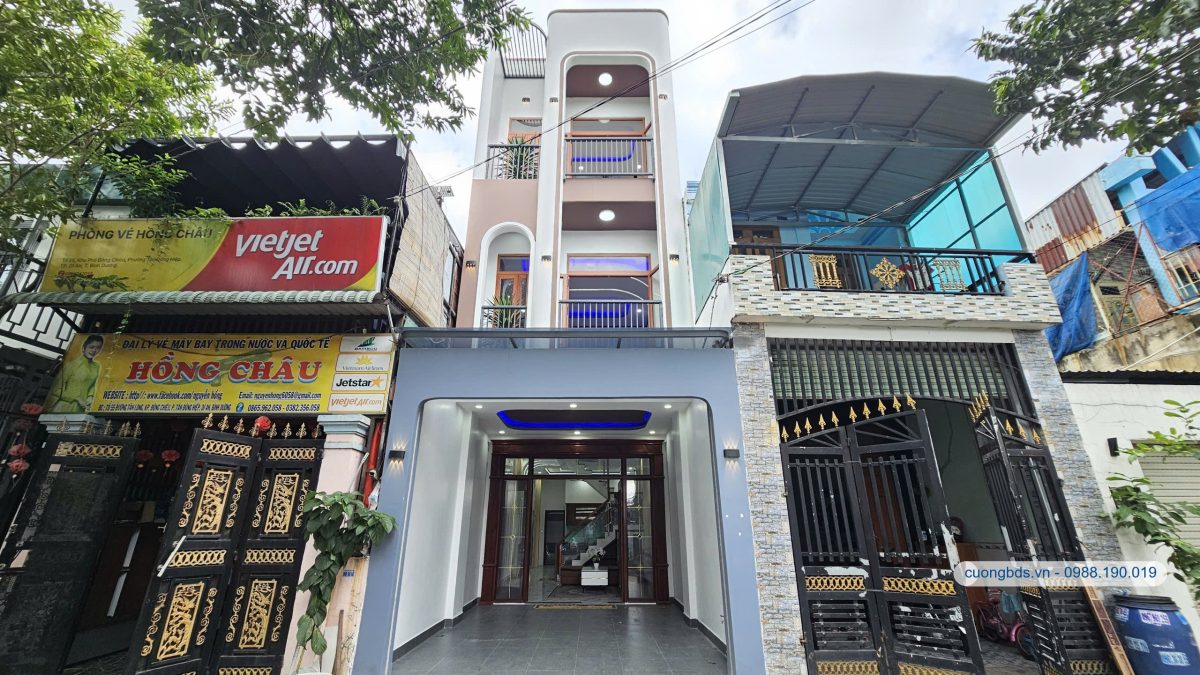 Bán nhà mới 1T2L 4x18m, hẻm Tân Long gần chợ Tân Long (hoàn công, full nội thất)