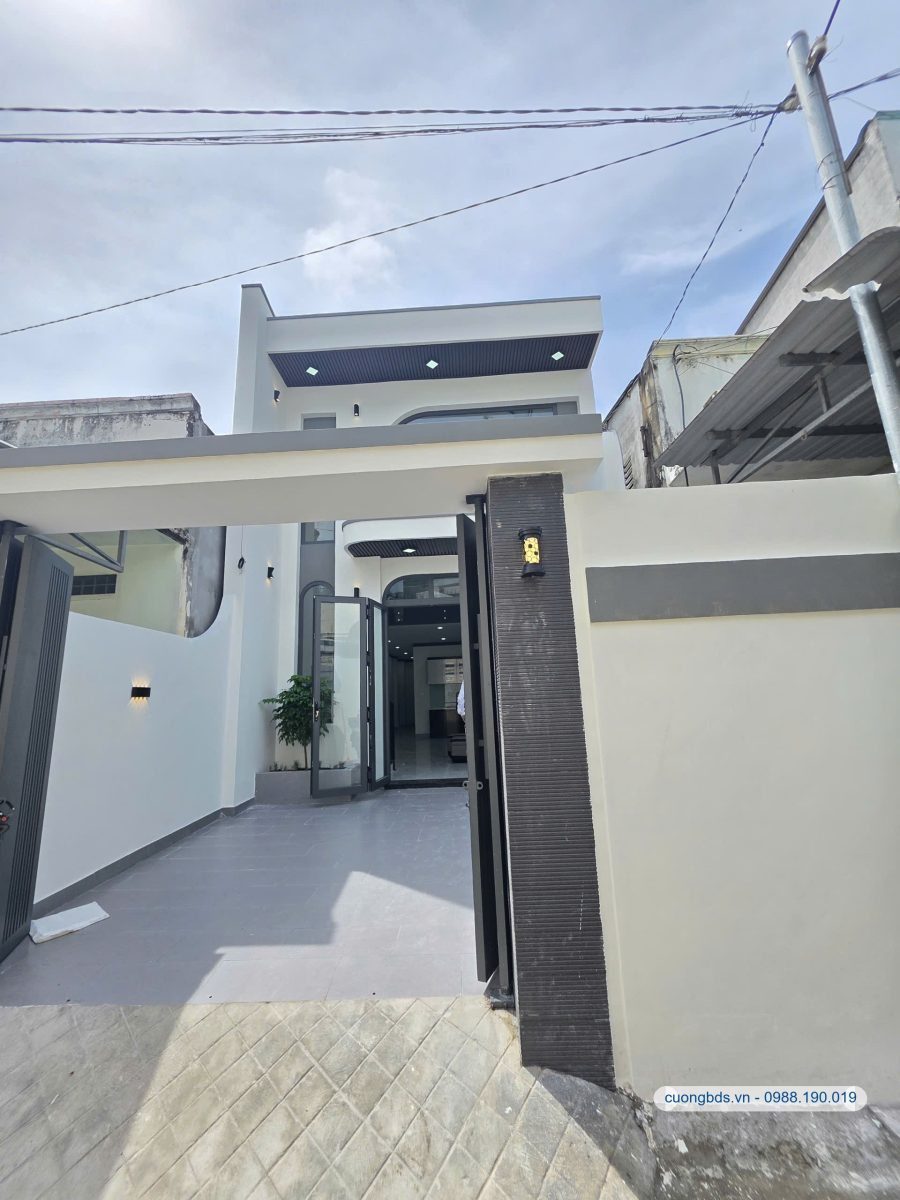 Bán nhà mới cấp 4 (5x18.5m), hẻm Phan Đình Phùng