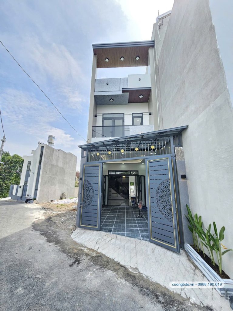 Bán nhà mới 1T1L 4.3x18m, hẻm Bùi Hữu Nghĩa (hoàn công)