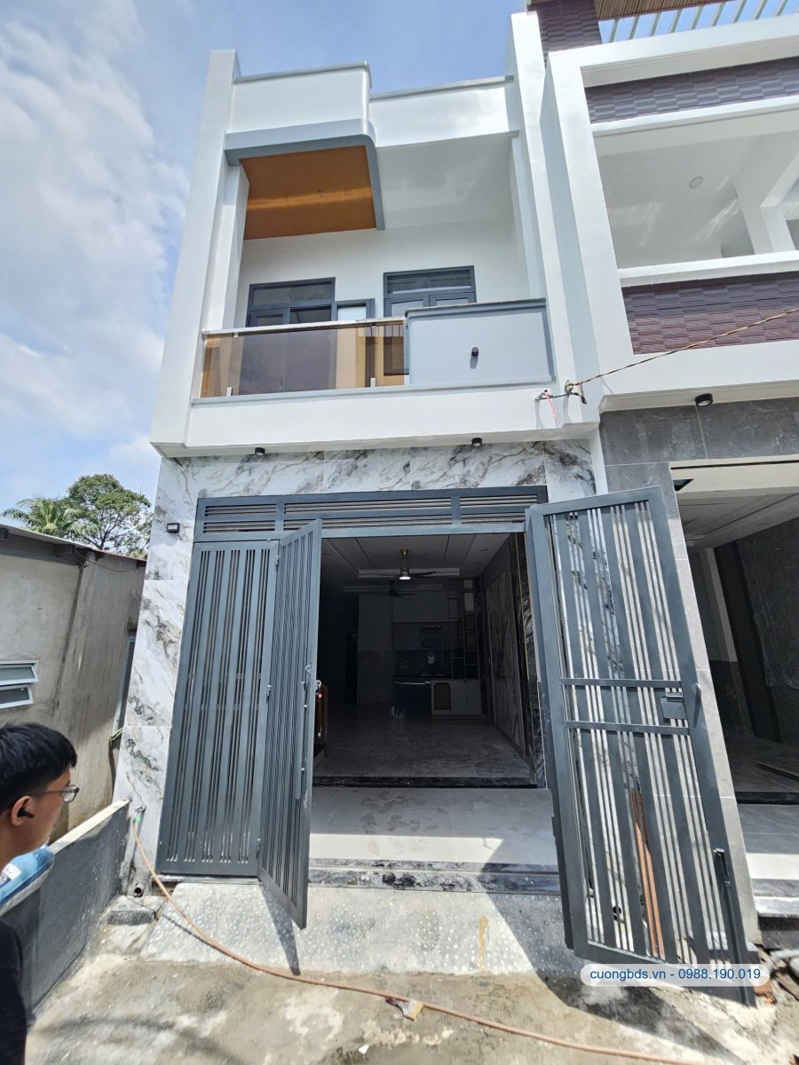 Bán nhà mới 1T1L 4x15m nở hậu, hẻm Bùi Hữu Nghĩa (tặng nội thất)