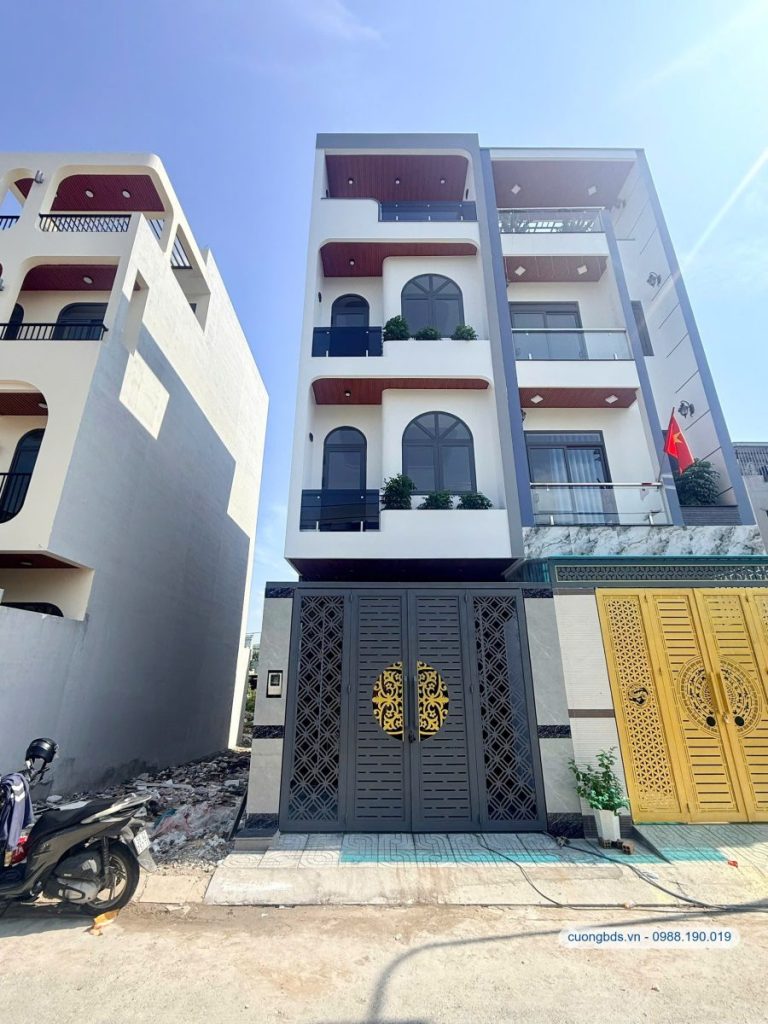 Bán nhà mới 1T1L+tum 4x14m, gần đường Tỉnh Lộ 43