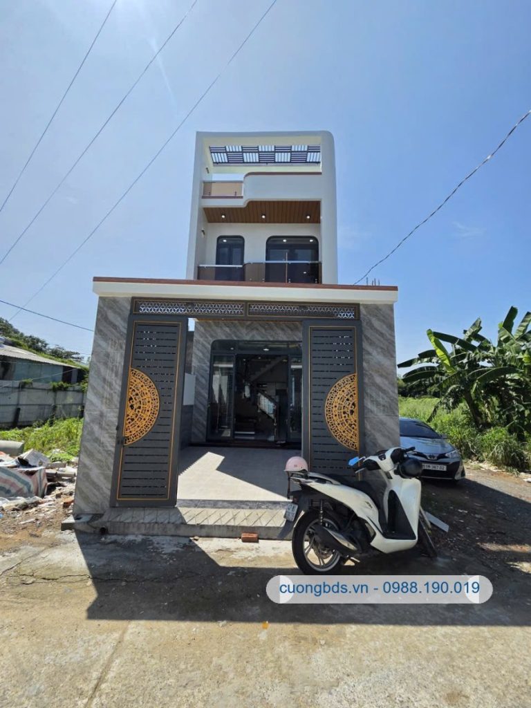 Bán nhà mới 1T1L 4.5×18.6m, hẻm Bùi Hữu Nghĩa kế sông đồng nai (hoàn công)