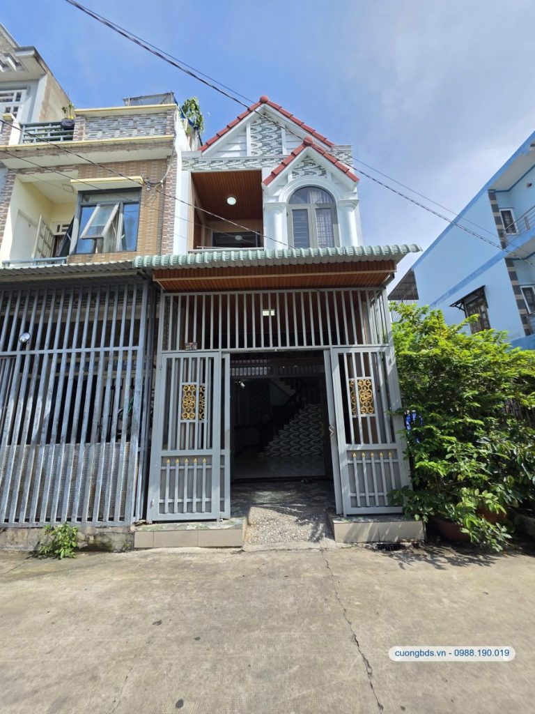 Bán nhà 1T1L 4×11.5m, hẻm ĐT.743 kế chợ Phú Phong