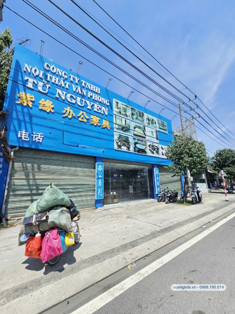 Bán nhà 14.5x40m, mặt tiền đường ĐT.743 kế Vòng Xoay An Phú (sầm uất, thu 45tr/th)