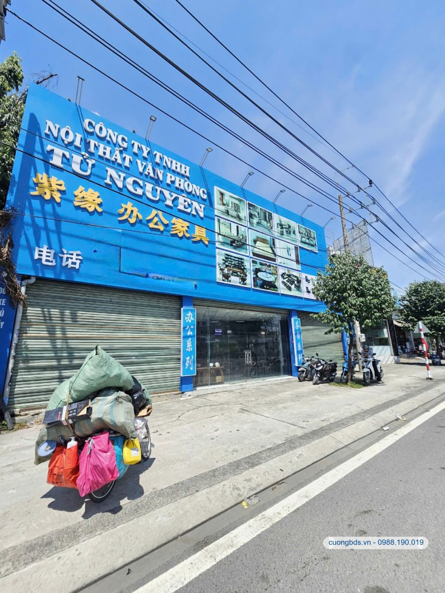 Bán nhà 14.5x40m, mặt tiền đường ĐT.743 kế Vòng Xoay An Phú (sầm uất, thu 45tr/th)