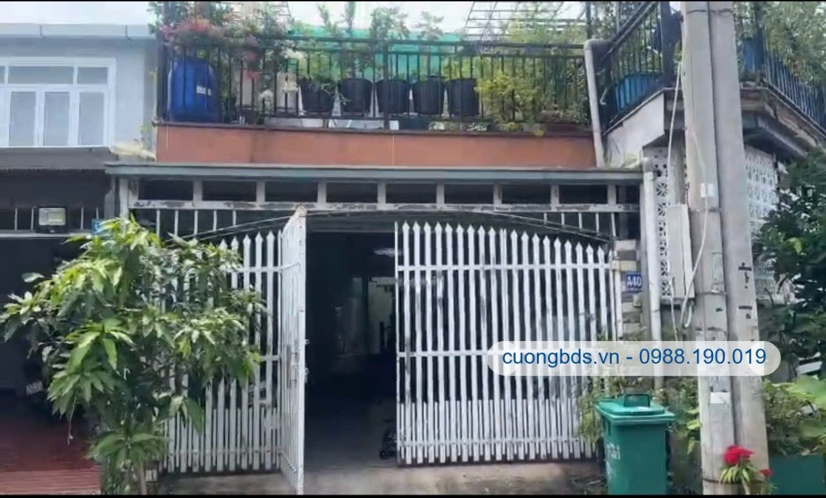 Bán nhà 1T1L 5x24.6m, đường D2 KDC UI gần sông sài gòn (hoàn công)